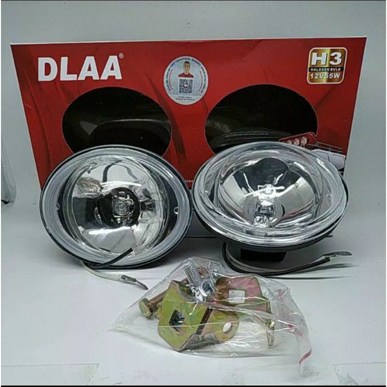 foglamp dlaa foglamp taruna lampu kabut dlaa taruna putih fog lamp universal lampu mobil oval