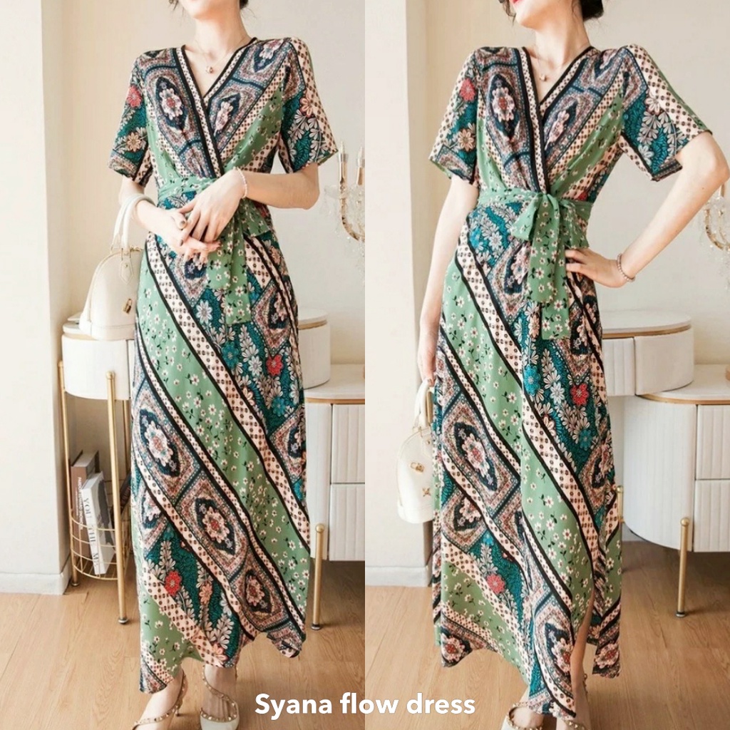 Syana flow dress - Thejanclothes