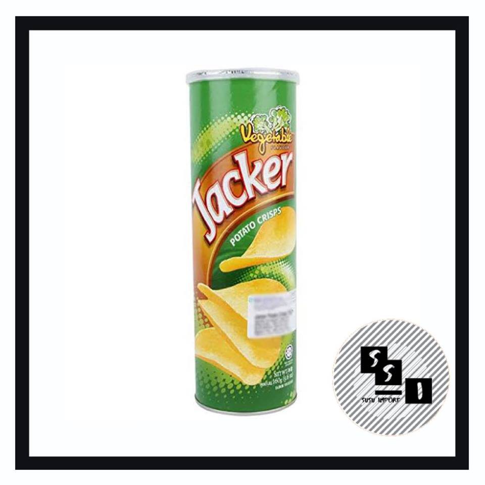 

Jacker Potato Crisps Vegetable / potato Chips/ Keripik kentang 110g