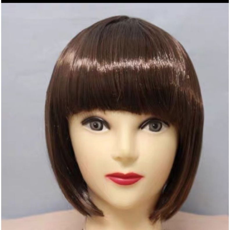 Wig Rambut Lurus|Wig Poni|Wig Rambut Bob|Wig Rainbow