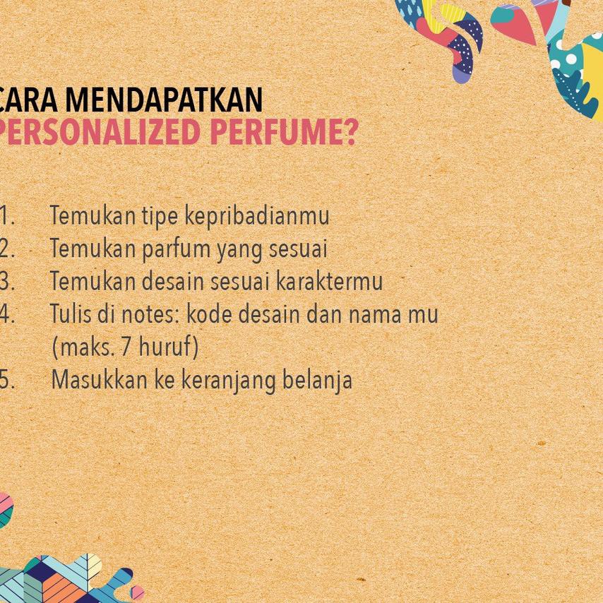 Temukan parfum yang sesuai kepribadianmu