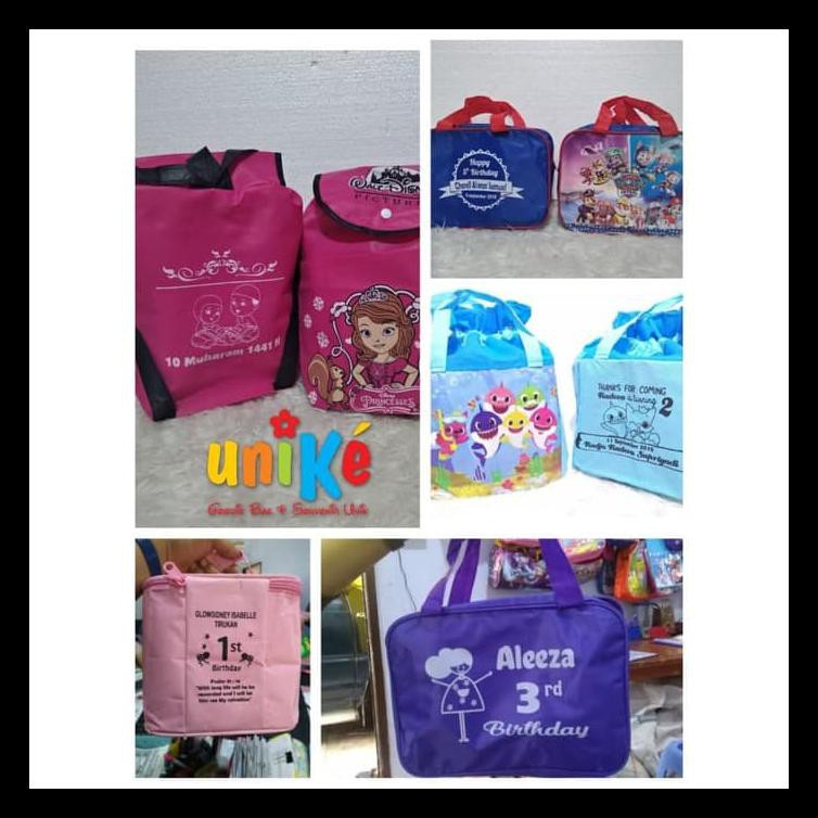 

Jasa Sablon Tas Spunbond Goodie Bag Souvenir Ulang Tahun Wedding Murah Terlaris