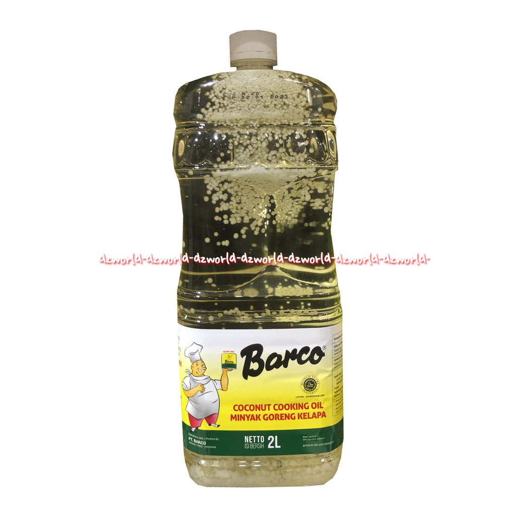 

Barco Coconut Cooking Oil Minyak Goreng Kelapa 2L Kemasan Botol Barko Kokonut