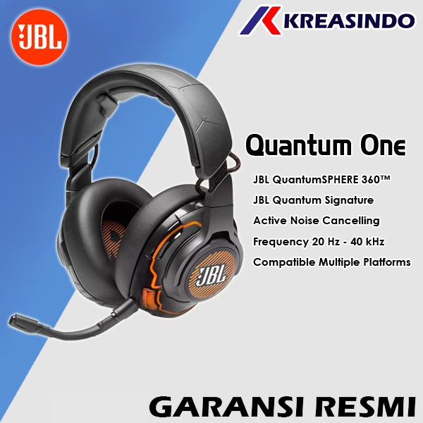 JBL Quantum One / Qone Pro Gaming Headset Headphone Resmi