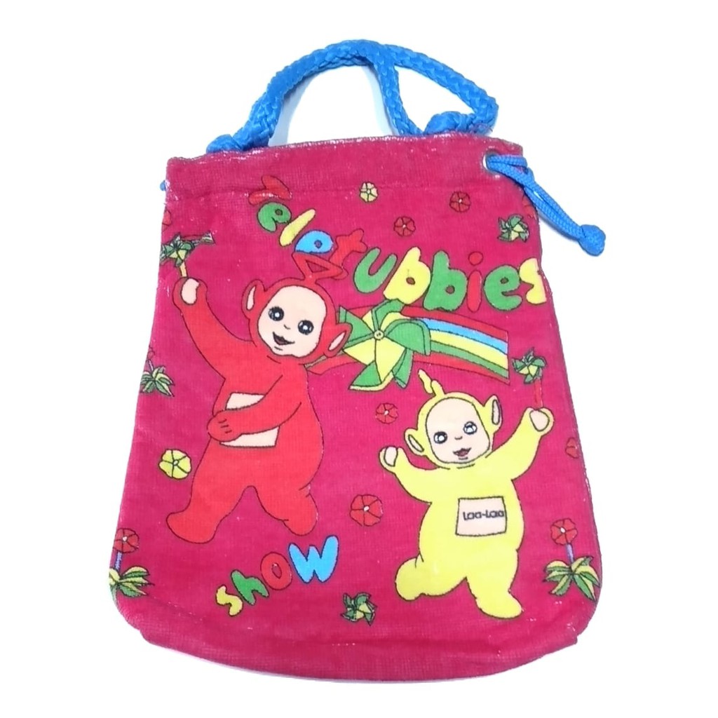 Tote Bag Anak Bahan Handuk Motif Teletubbies