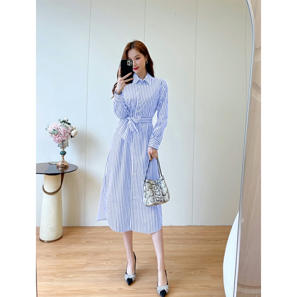 FWG - DRESS OBIBON / DRESS SALUR / MAXI DRESS WANITA KOREA / LONGDRESS / DRESS / BAJU WANITA