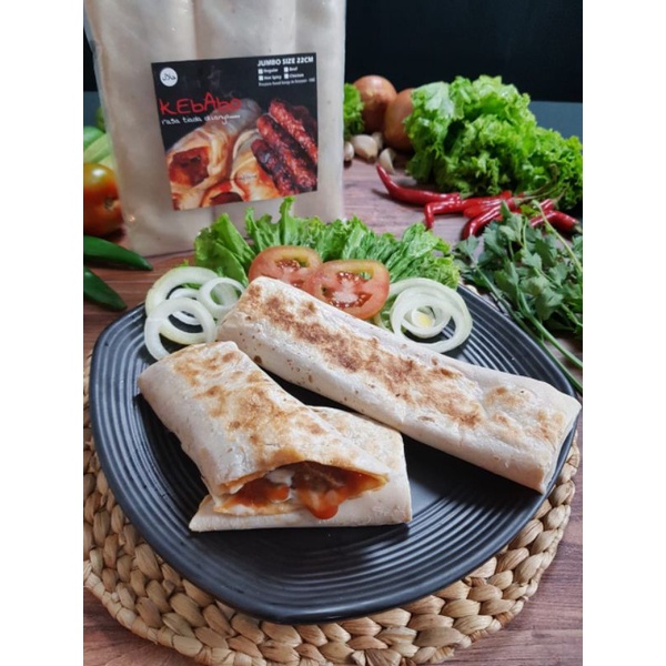 

KEBAB JUMBO HOTSPICY FROZEN KEBABO berat 450gram/pack isi 3 pcs