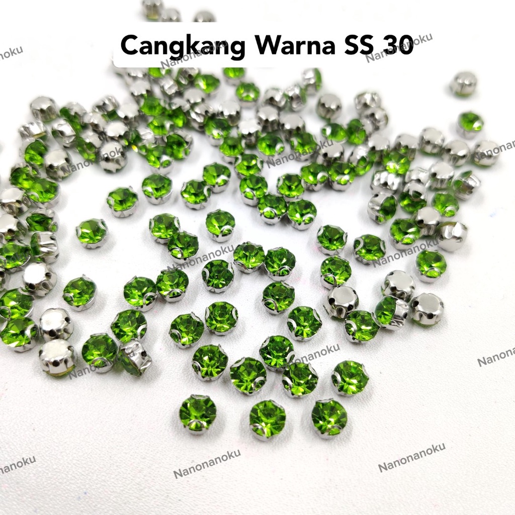 [Per 20 gross] Cangkang / Diamond SS 30 Permata WARNA Jahit Baju