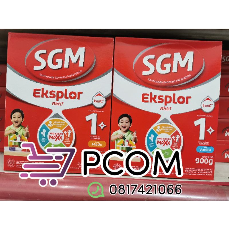 

SGM eksplor 1+ 3+ 900g madu/vanila