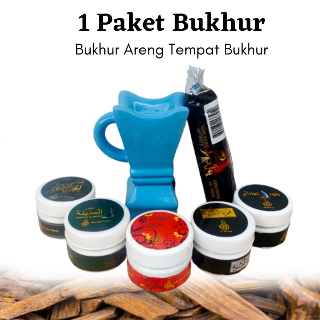 Buhur gahru Ar Rayhan 1 Paket Buhur Arang Dan Prapen