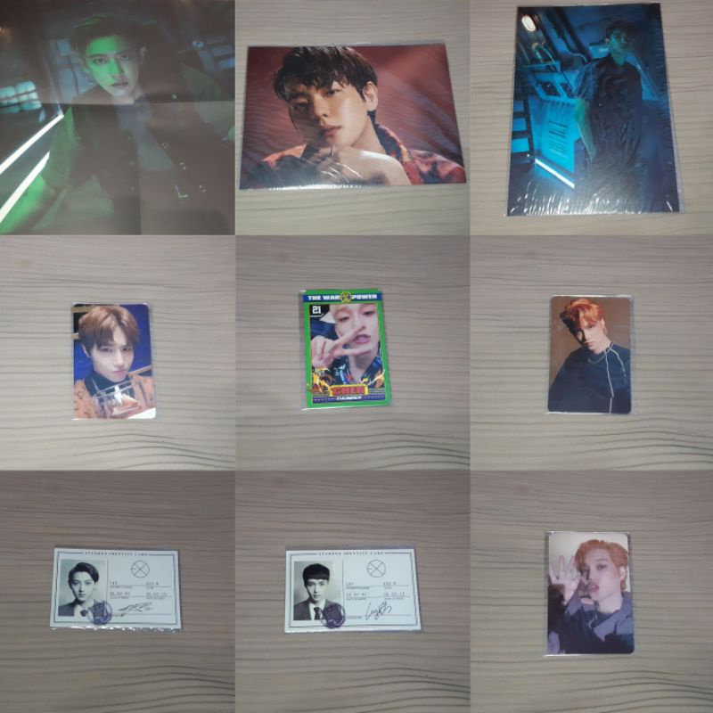 PC,Postcard,Folded Poster EXO| Suho,Lay,Baekhyun,Chanyeol,Tao,Kai| DFTF, DMUMT, Power, Allegro, XOXO