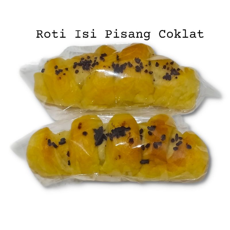 

Roti Isi Pisang Coklat Isi 10 Pcs