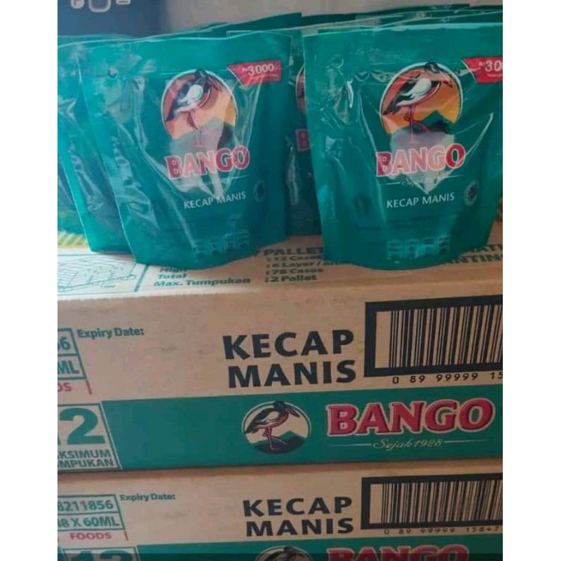 

kecap Bango kemasan 3000