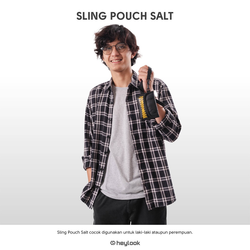 HEYLOOK Project - Sling Pouch SALT Pouch Wallet Waterproof Dompet Coin Anti Air Sling Bag Pouch