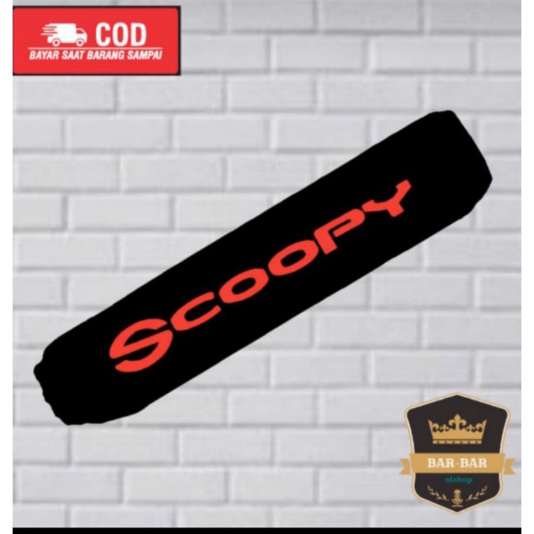 sarung shockbreaker motor/ cover shock belakang motor Scoopy dan Scoopy new