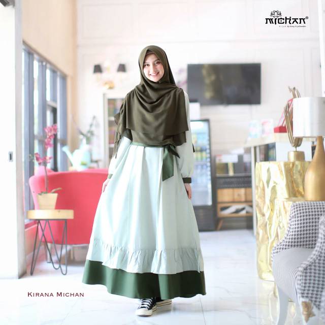 Gamis Kirana couple sarimbit by Michan