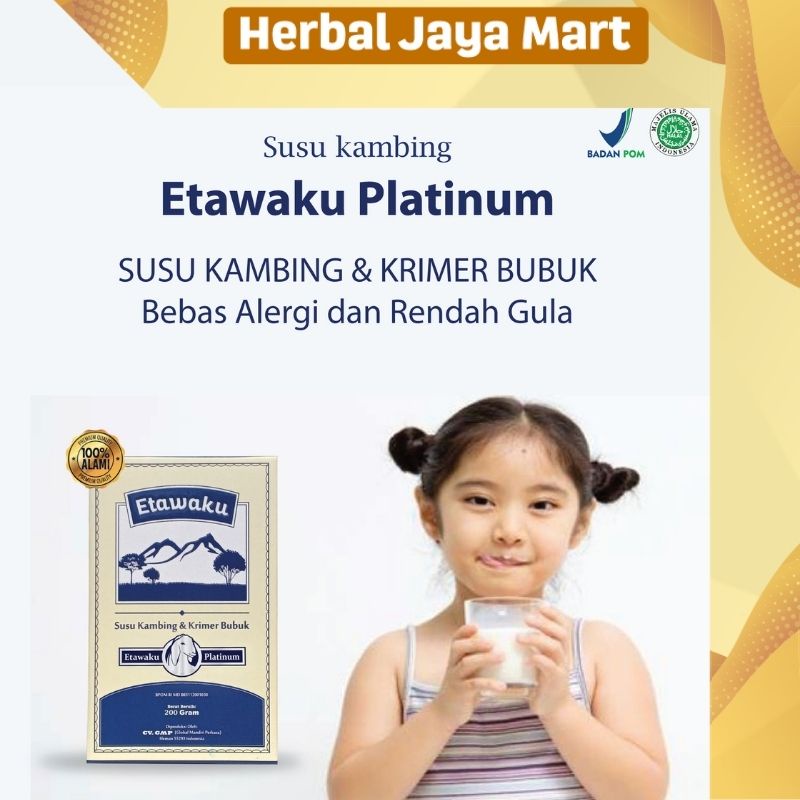 

[BISA COD] SUSU KAMBING ETAWAKU PLATINUM ATASI MASALAH PENYAKIT