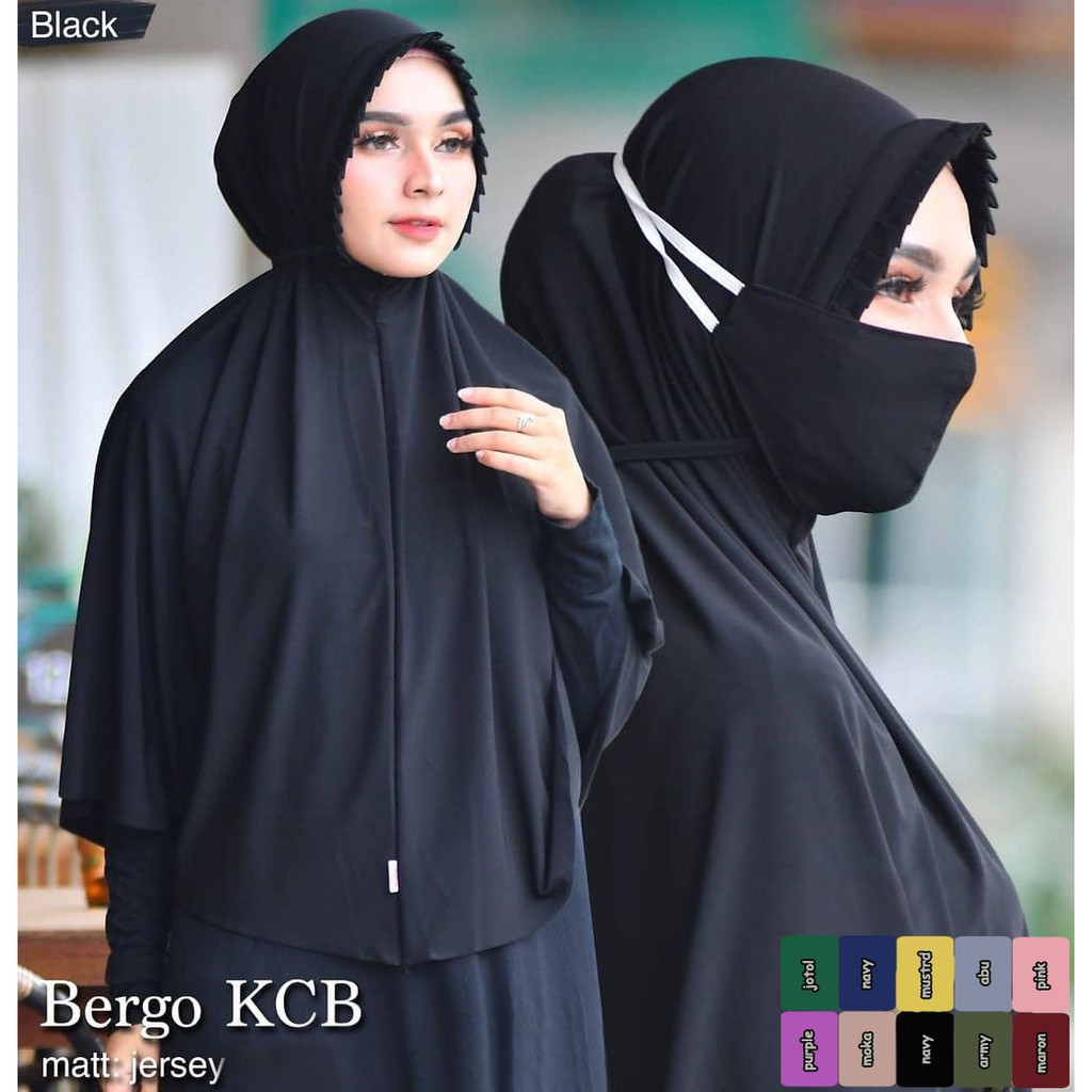 KERUDUNG INSTANT BERGO KCB-8