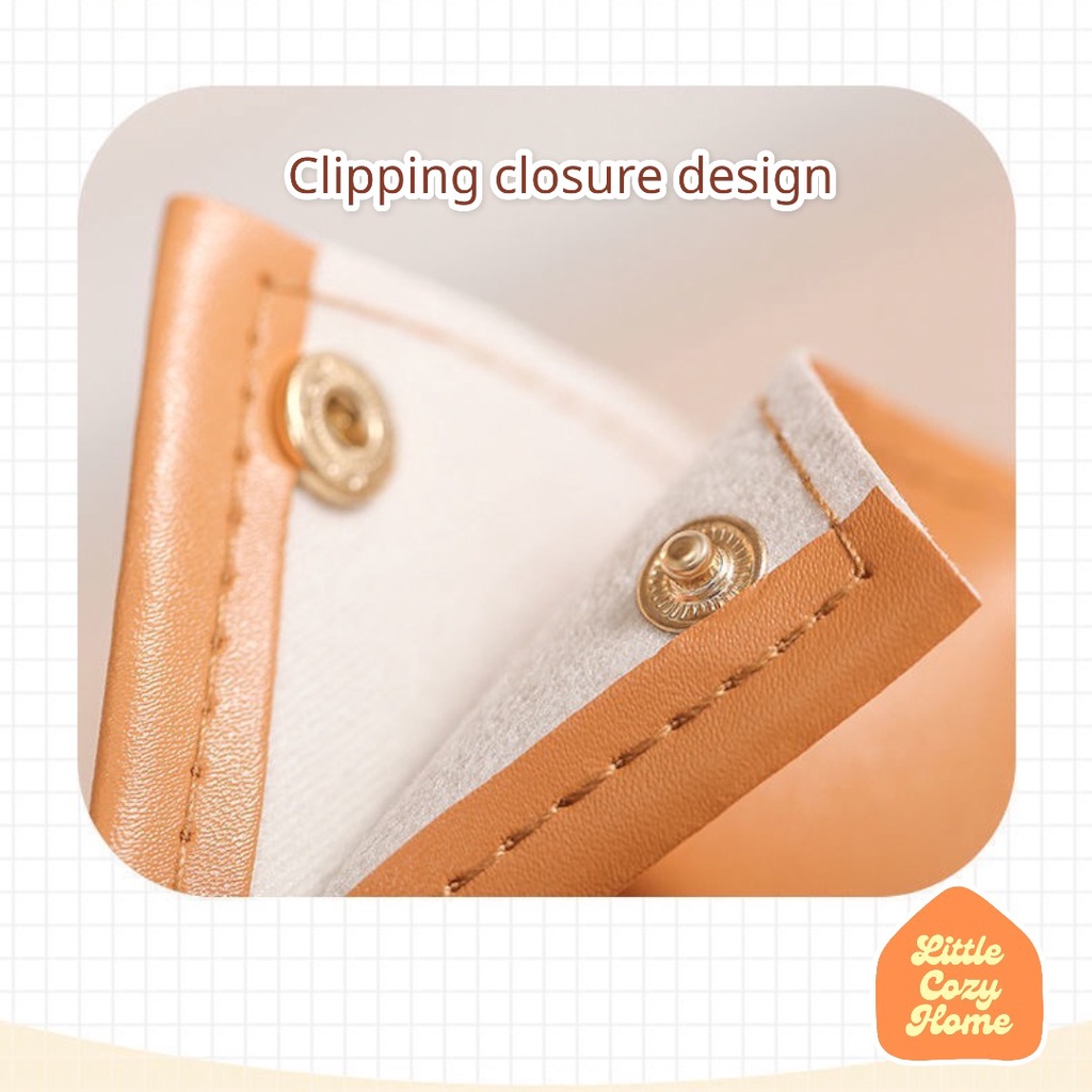 Cutie Leather Tissue Box / Kotak Tisu Karakter Imut / Bahan Kulit PU/ Bungkus Kotak Tissue