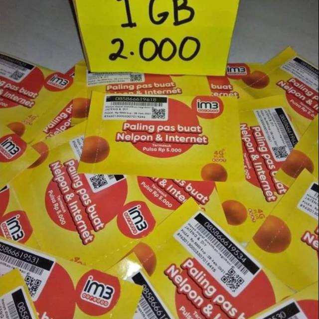 Kuota indosat 1gb murrah