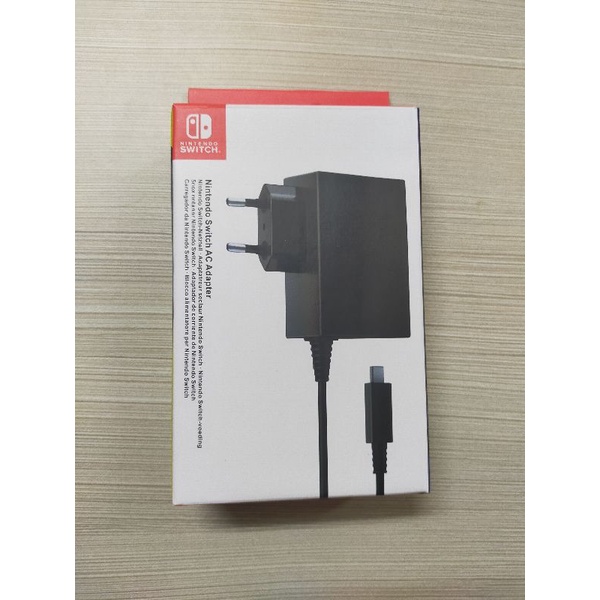 NINTENDO SWITCH FAST CHARGER AC ADAPTOR ORIGINAL - SUPPORT DOCKING