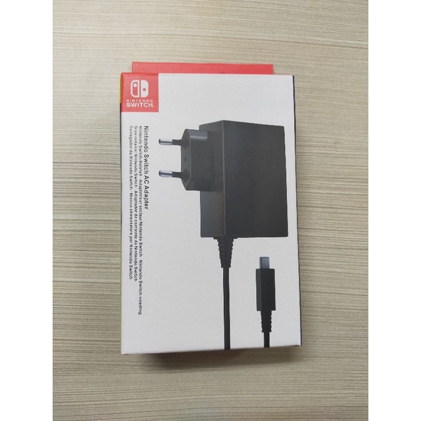 NINTENDO SWITCH FAST CHARGER AC ADAPTOR ORIGINAL - SUPPORT DOCKING