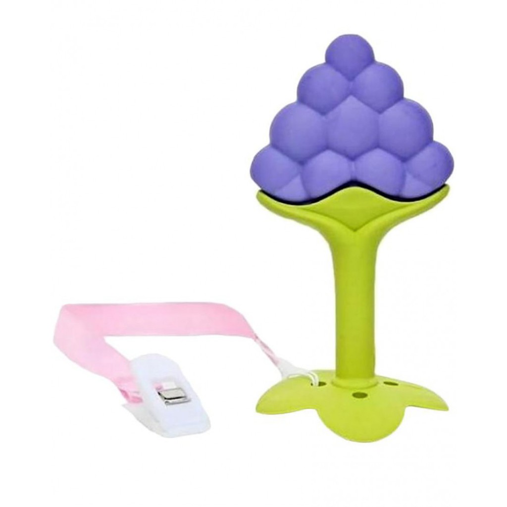 Ange Grape Teether With Clip &amp; Case