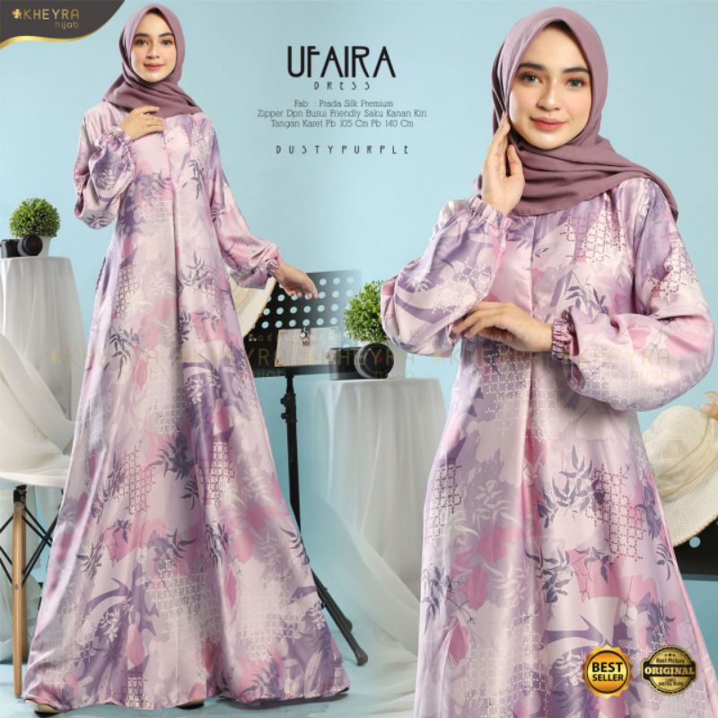GAMIS MUSLIM UFAIRA BY KHEYRA HIJAB