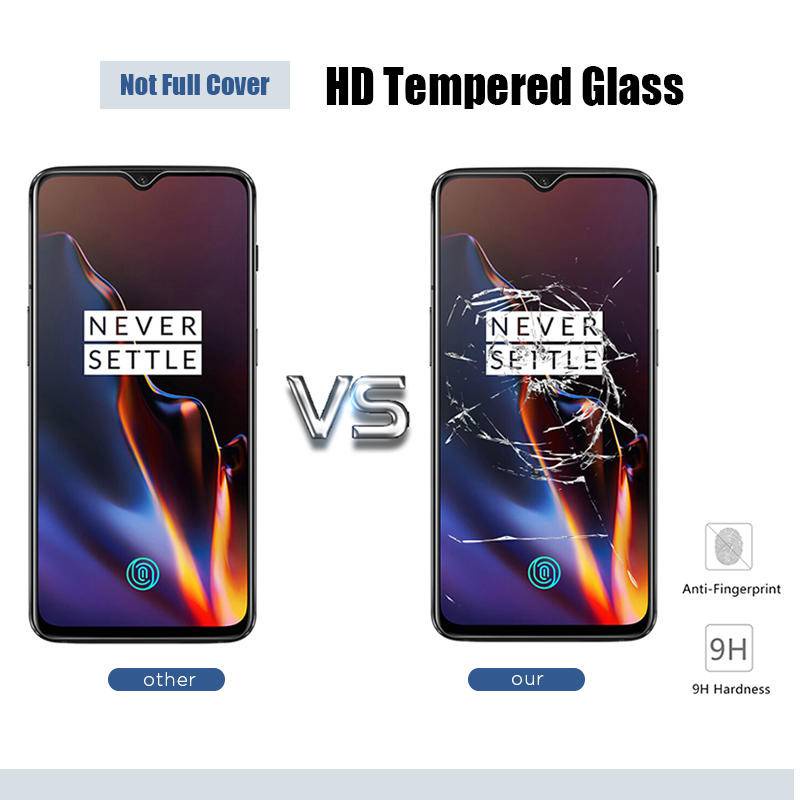 Pelindung Layar Tempered Glass 9H Transparan Untuk Oneplus 9 8T Nord N10 7T 6T 6 5T 5