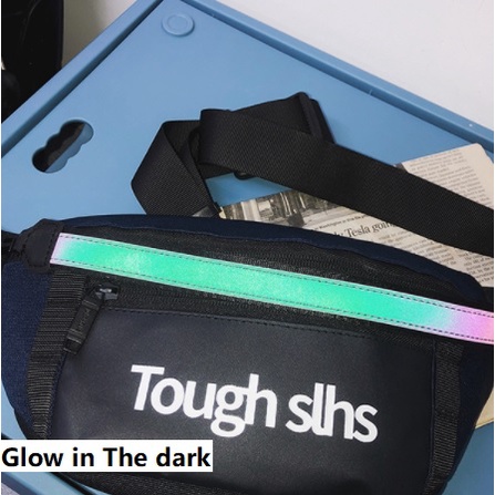 TAS PINGGANG Tough Slash Waistbag 137 Tas Pinggang Tough GLOW IN THE DARK TAS TOUGH WAIST BAG