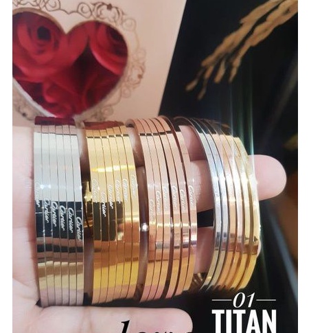 Titanium gelang wanita a800