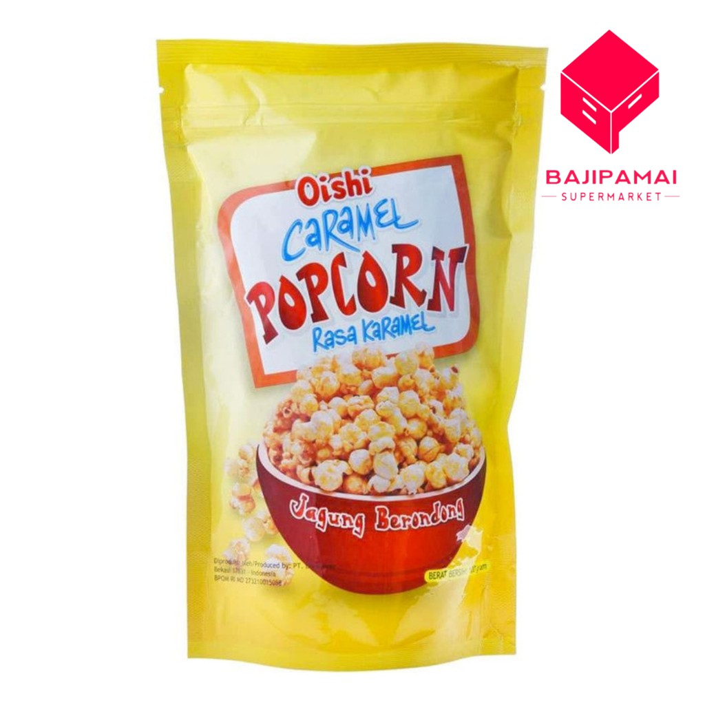 

OISHI POPCORN CARAMEL 100 GR