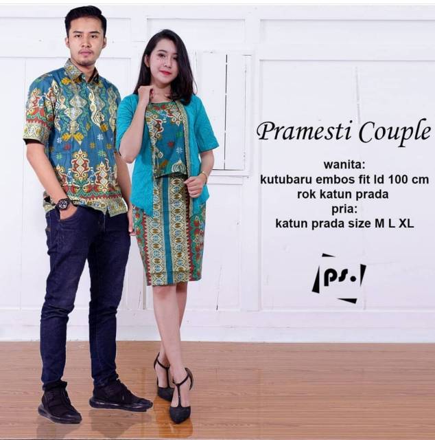 GROSIR PRAMESTI COUPLE BATIK SET COUPLE RnB SPAN