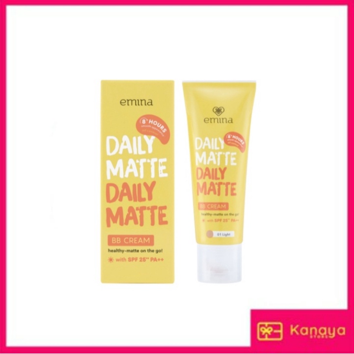 (BISA COD) EMINA Daily Matte BB Cream 16gr