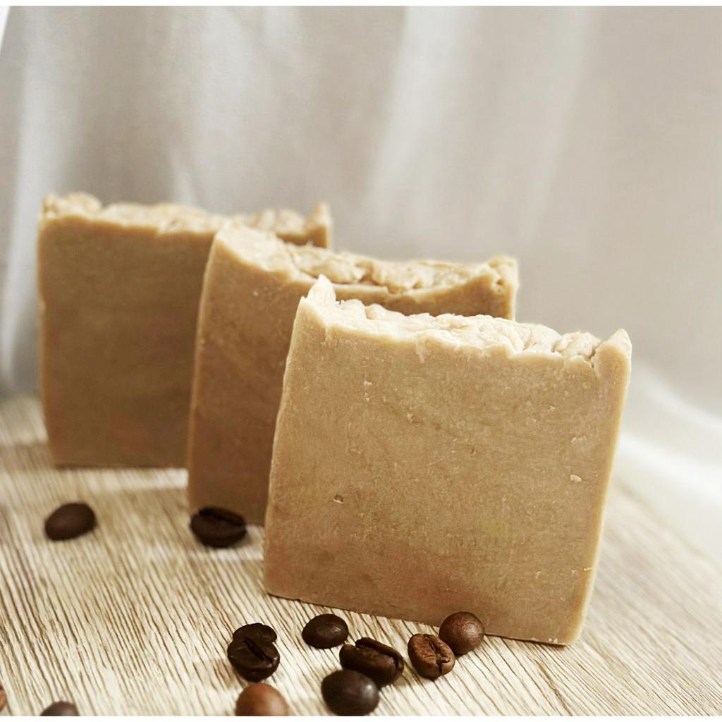 Sabun Natural Herbal Coffee Sabun Natural Coffee Scrub premium Soap / sabun kopi menyamarkan bekas luka