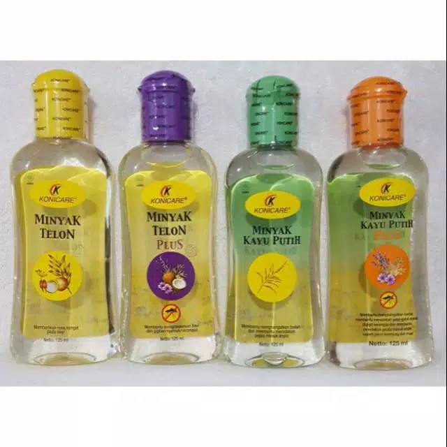 Kimsinar All Variant Konicare Minyak Telon Minyak Kayu Putih 125 Ml Shopee Indonesia