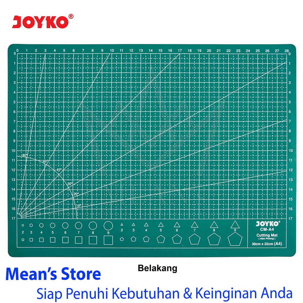 

Baru Cutting Mat Joyko Ukuran A4 / Alas Potong Kertas A4