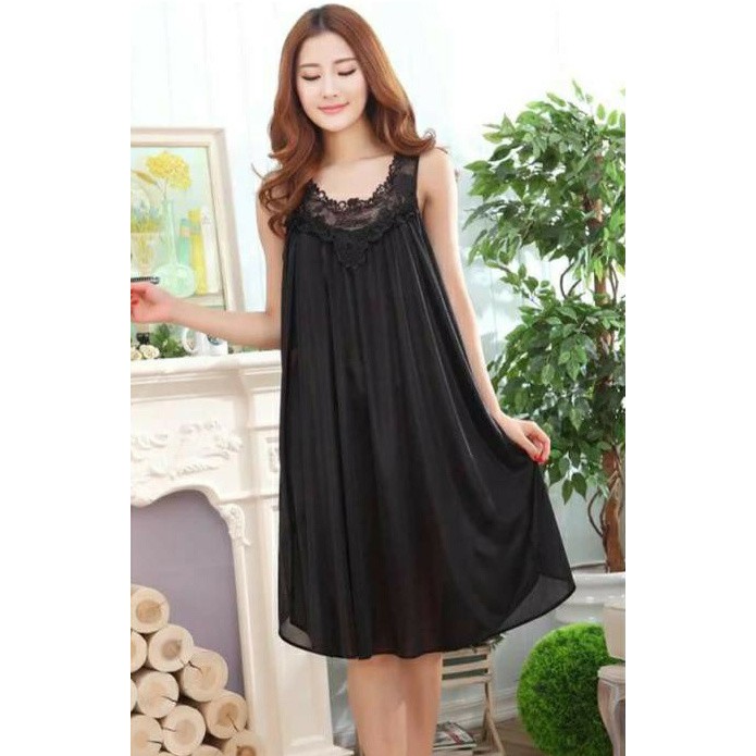 Daster Baju tidur wanita cantik sexi Hot Sexy Brief Night Negligee Breast Clothes