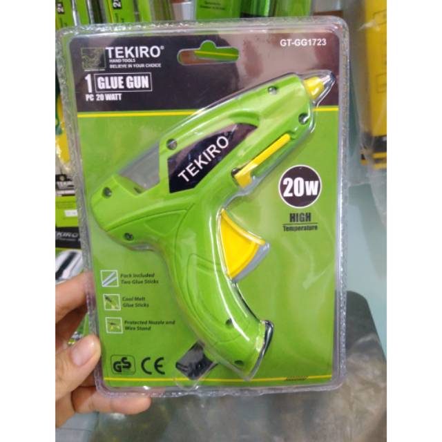 TEKIRO glue gun lem tembak 20watt ORIGINAL