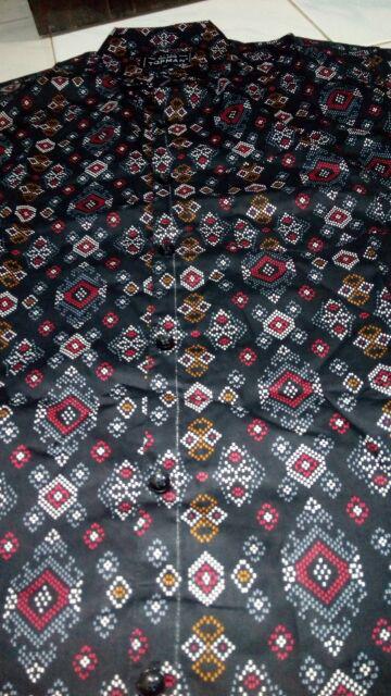 Sanvanina Kemeja Batik Pendek Pria