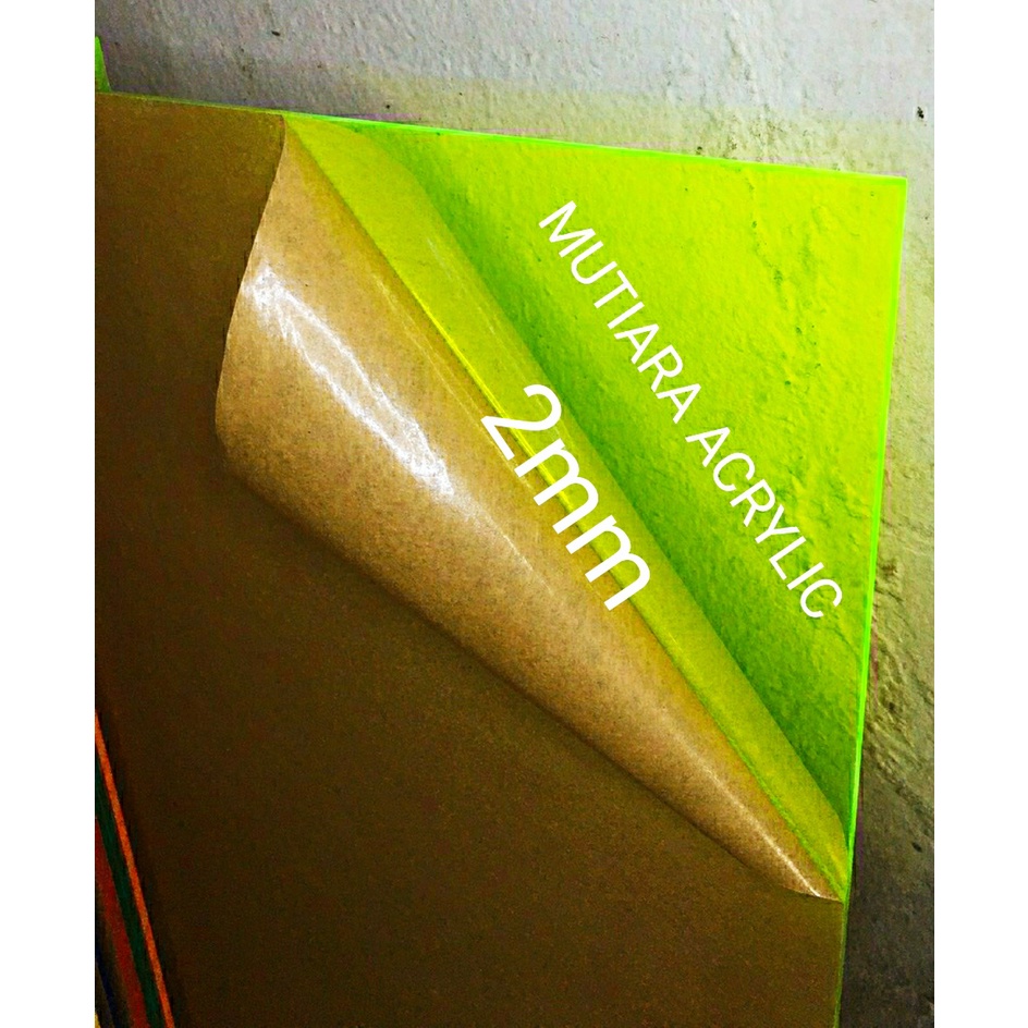 

D3W! Acrylic lembaran/Akrilik warna transparan Rayben Ukuran A 3 /bening/Akrilik poster (42x30cm)