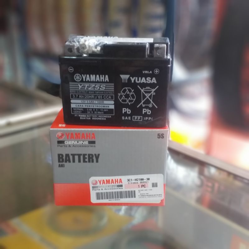 Aki Kering Yuasa Ytz5s Mf Original Aki Kering Vixion Beat Vario110 Mio J