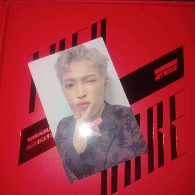 Album Ateez Action to Answer fullset PC Hongjoong