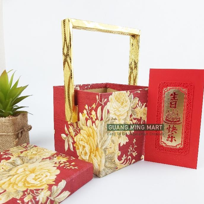 

HARDBOX HAMPERS IMLEK WALLPAPER BUNGA GIFT BOX BOX SOUVENIR 6 BOX SD456SD5