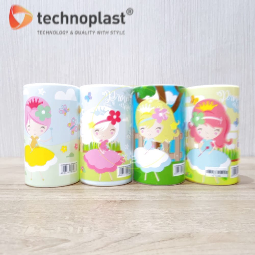 ~ PIYOSHI08 ~ TECHNOPLAST Celengan Plastik Motif Keren Lucu Coin Bank Souvenir MA82