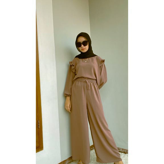 Orimoza One Set Ranum Crinkle-RUBY SET MILO LD110