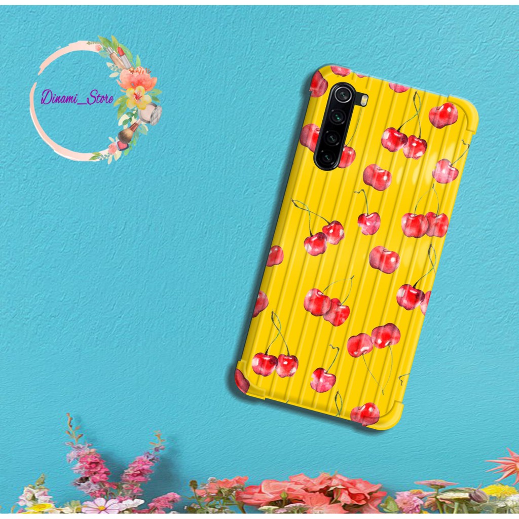 softcase Fruits pattern  Realme C1 C2 C3 U1 2 2 Pro 3 Pro 5 5i 5s Pro 6 Pro X Xt C11 C12 C15 DST1521