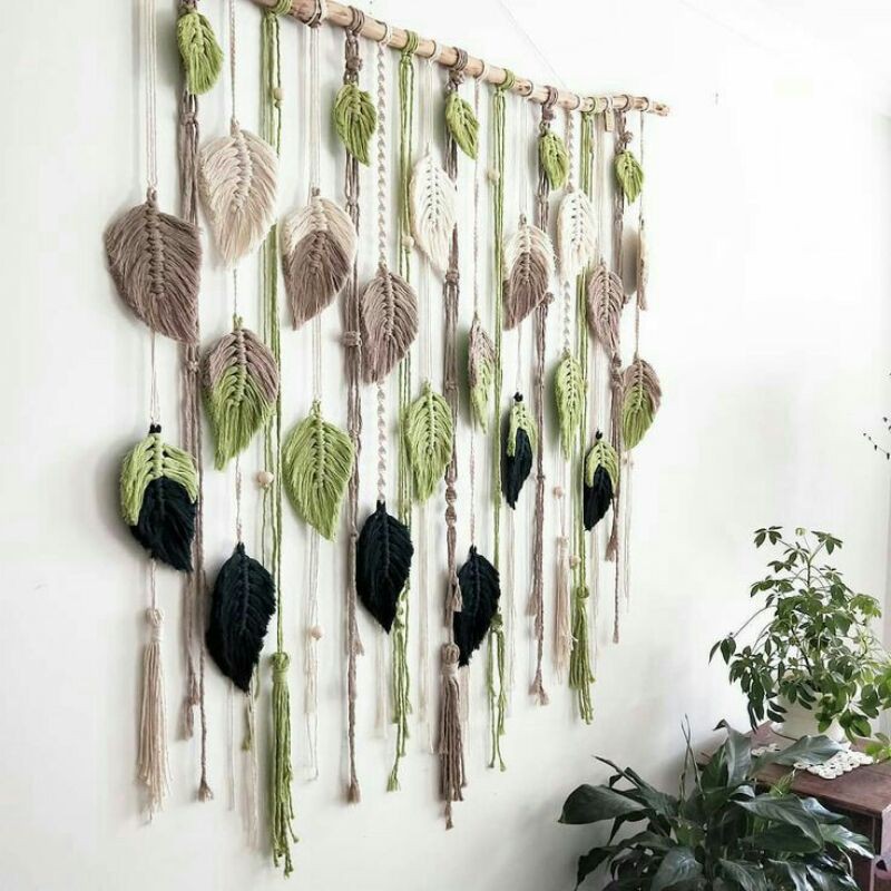 Wall Hanging/hiasan dinding macrame ukuran besar