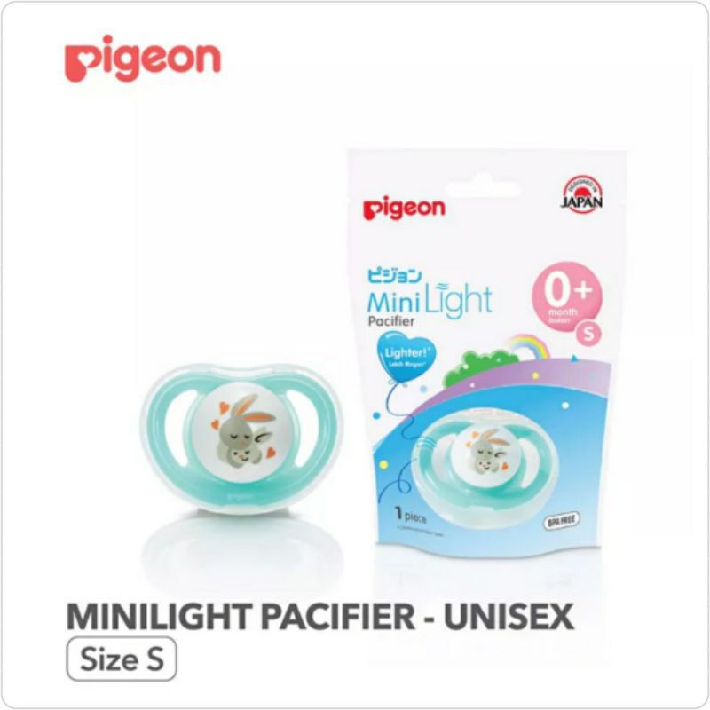 PIGEON MINILIGHT PACIFIER S GIRL/BOY/ UNISEX