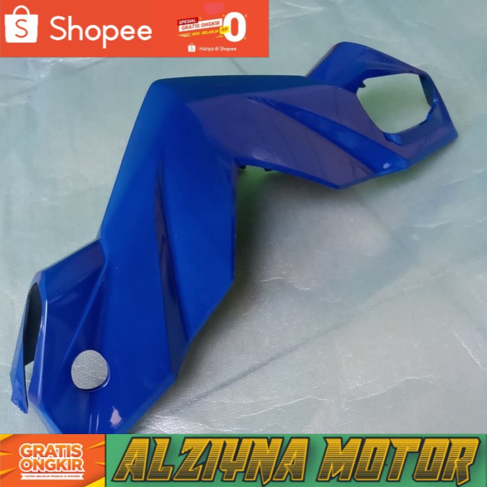 batok depan Beat karbu biru